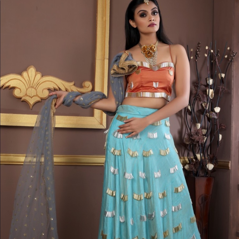 Indian lahenga choli